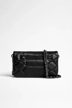 Mini-Sacs^Zadig & Voltaire Pochette En Cuir Matelasse Rock Nano