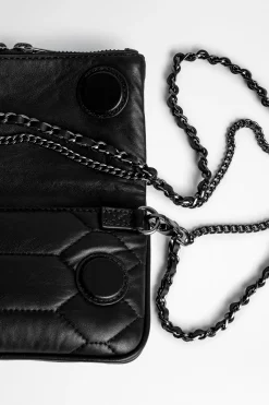 Mini-Sacs^Zadig & Voltaire Pochette En Cuir Matelasse Rock Nano