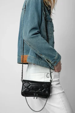 Mini-Sacs^Zadig & Voltaire Pochette En Cuir Matelasse Rock Nano