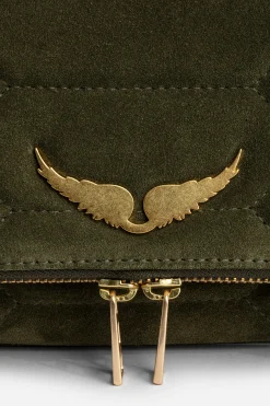 Sacs A Bandoulière^Zadig & Voltaire Pochette En Daim Matelasse Rock
