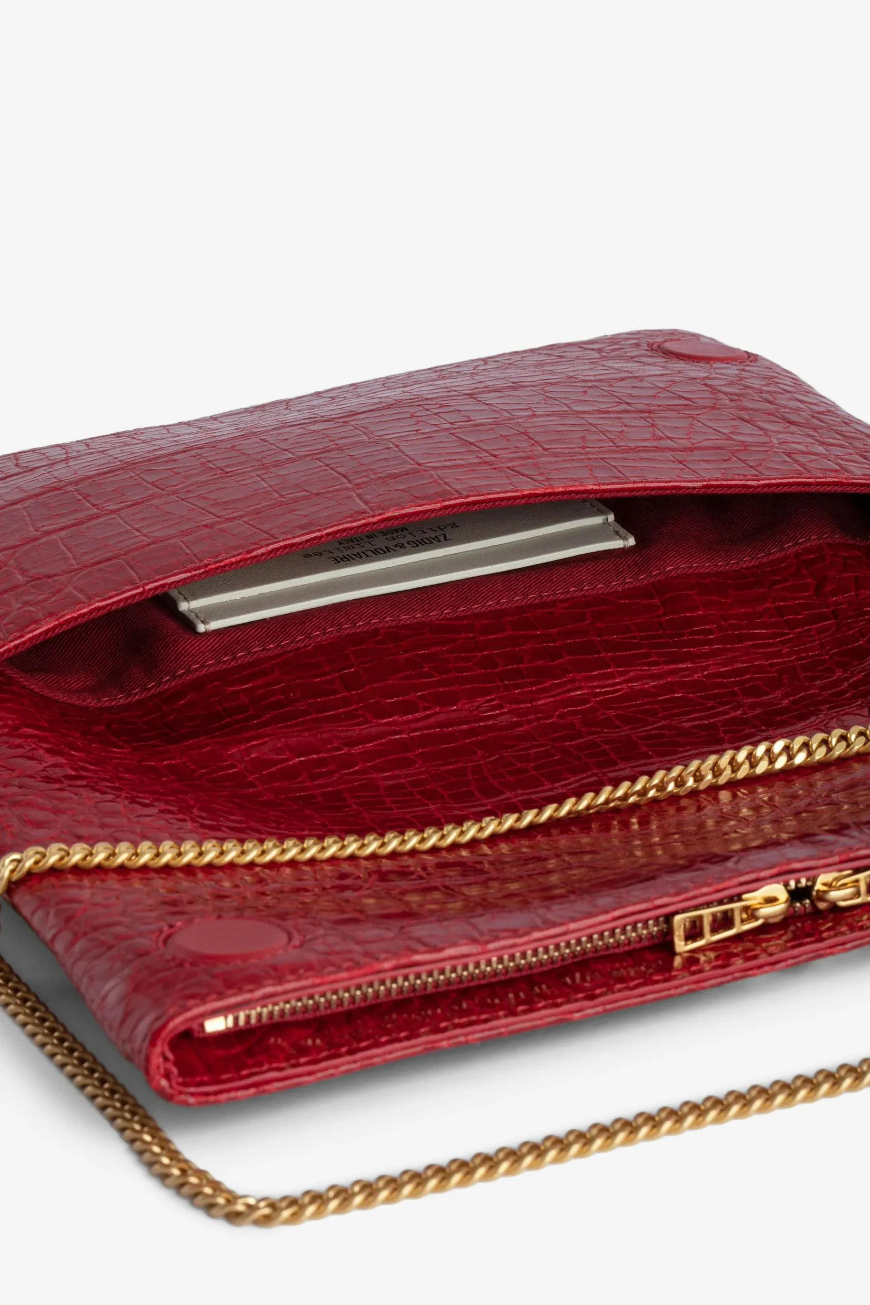Sacs A Bandoulière^Zadig & Voltaire Pochette Goossens Rock En Relief