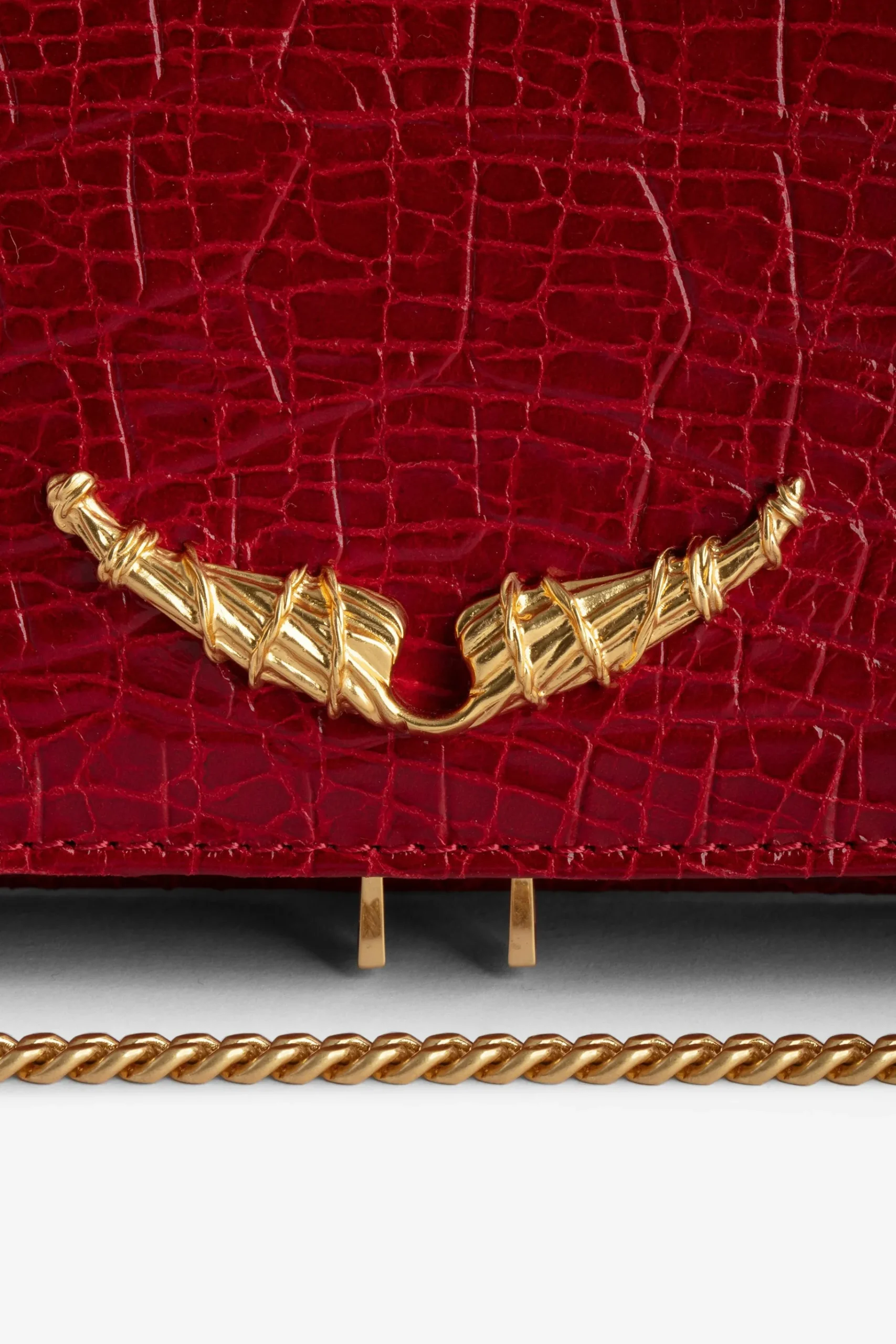 Sacs A Bandoulière^Zadig & Voltaire Pochette Goossens Rock En Relief