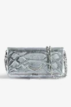 Sacs A Bandoulière^Zadig & Voltaire Pochette Metallique Matelassee Rock
