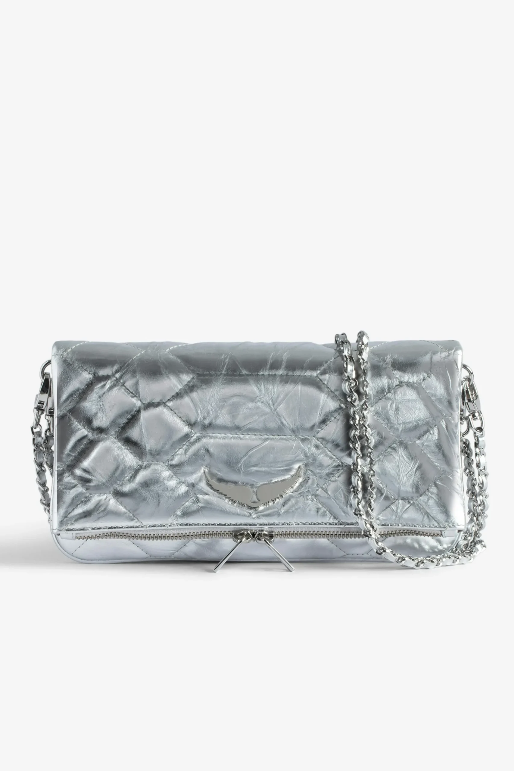 Sacs A Bandoulière^Zadig & Voltaire Pochette Metallique Matelassee Rock