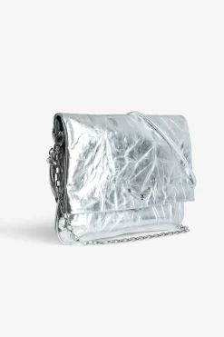 Sacs A Bandoulière^Zadig & Voltaire Pochette Metallique Rock Eternal Xl