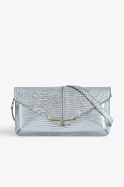 Sacs A Bandoulière^Zadig & Voltaire Pochette Metallisee Gaufree Borderline