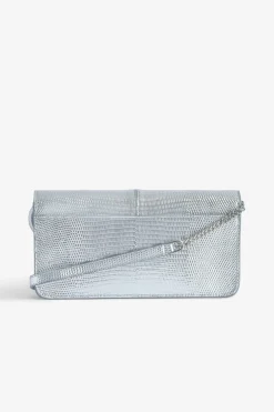 Sacs A Bandoulière^Zadig & Voltaire Pochette Metallisee Gaufree Borderline