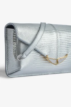 Sacs A Bandoulière^Zadig & Voltaire Pochette Metallisee Gaufree Borderline