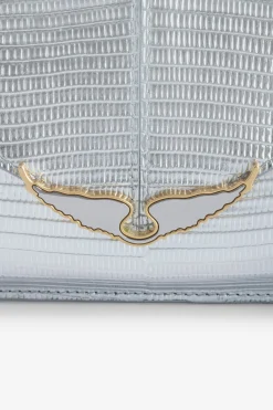 Sacs A Bandoulière^Zadig & Voltaire Pochette Metallisee Gaufree Borderline