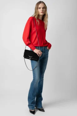 Sacs A Bandoulière^Zadig & Voltaire Pochette Rock En Daim