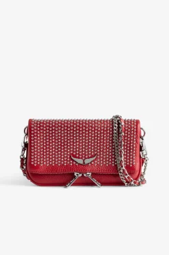 Mini-Sacs^Zadig & Voltaire Pochette Suisse A Pois Rock Nano