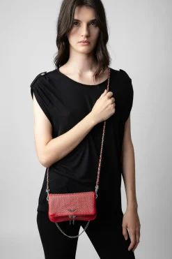 Mini-Sacs^Zadig & Voltaire Pochette Suisse A Pois Rock Nano