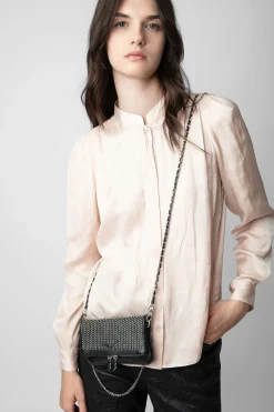 Mini-Sacs^Zadig & Voltaire Pochette Suisse A Pois Rock Nano