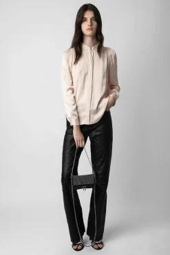 Mini-Sacs^Zadig & Voltaire Pochette Suisse A Pois Rock Nano