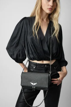 Pochettes^Zadig & Voltaire Pochette Suisse A Pois Rock