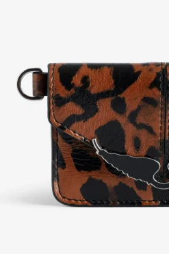 Portefeuilles Et Porte-Monnaie^Zadig & Voltaire Porte-Carte Leopard Borderline Pass
