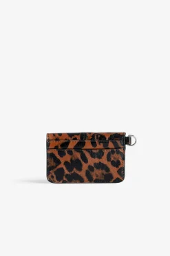 Portefeuilles Et Porte-Monnaie^Zadig & Voltaire Porte-Carte Leopard Borderline Pass