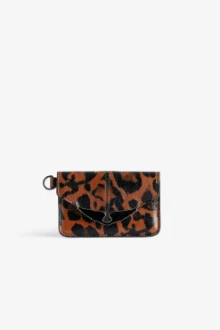 Portefeuilles Et Porte-Monnaie^Zadig & Voltaire Porte-Carte Leopard Borderline Pass