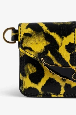 Portefeuilles Et Porte-Monnaie^Zadig & Voltaire Porte-Carte Leopard Borderline Pass