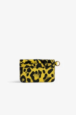 Portefeuilles Et Porte-Monnaie^Zadig & Voltaire Porte-Carte Leopard Borderline Pass