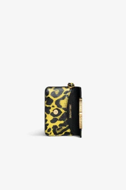 Portefeuilles Et Porte-Monnaie^Zadig & Voltaire Porte-Carte Leopard Borderline Pass
