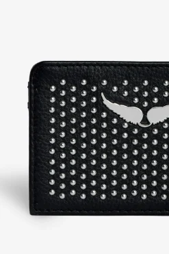 Portefeuilles Et Porte-Monnaie^Zadig & Voltaire Porte-Carte Suisse A Pois Zv Pass