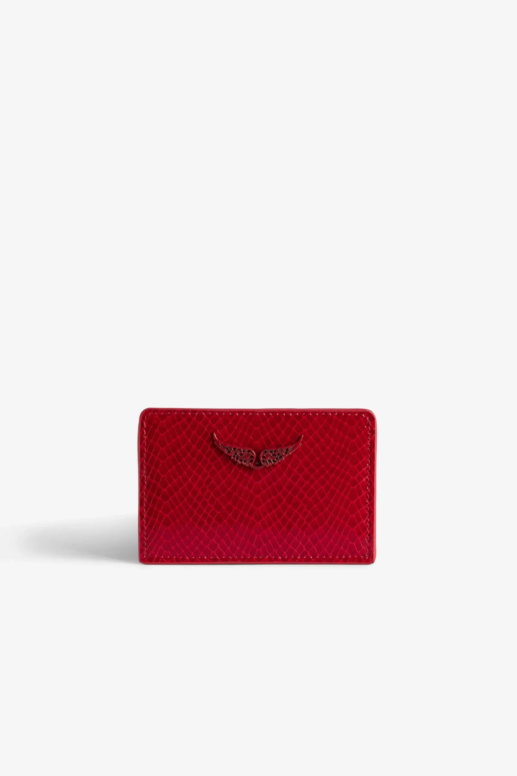 Portefeuilles Et Porte-Monnaie^Zadig & Voltaire Porte-Cartes En Relief Sauvage Brillant Zv Pass