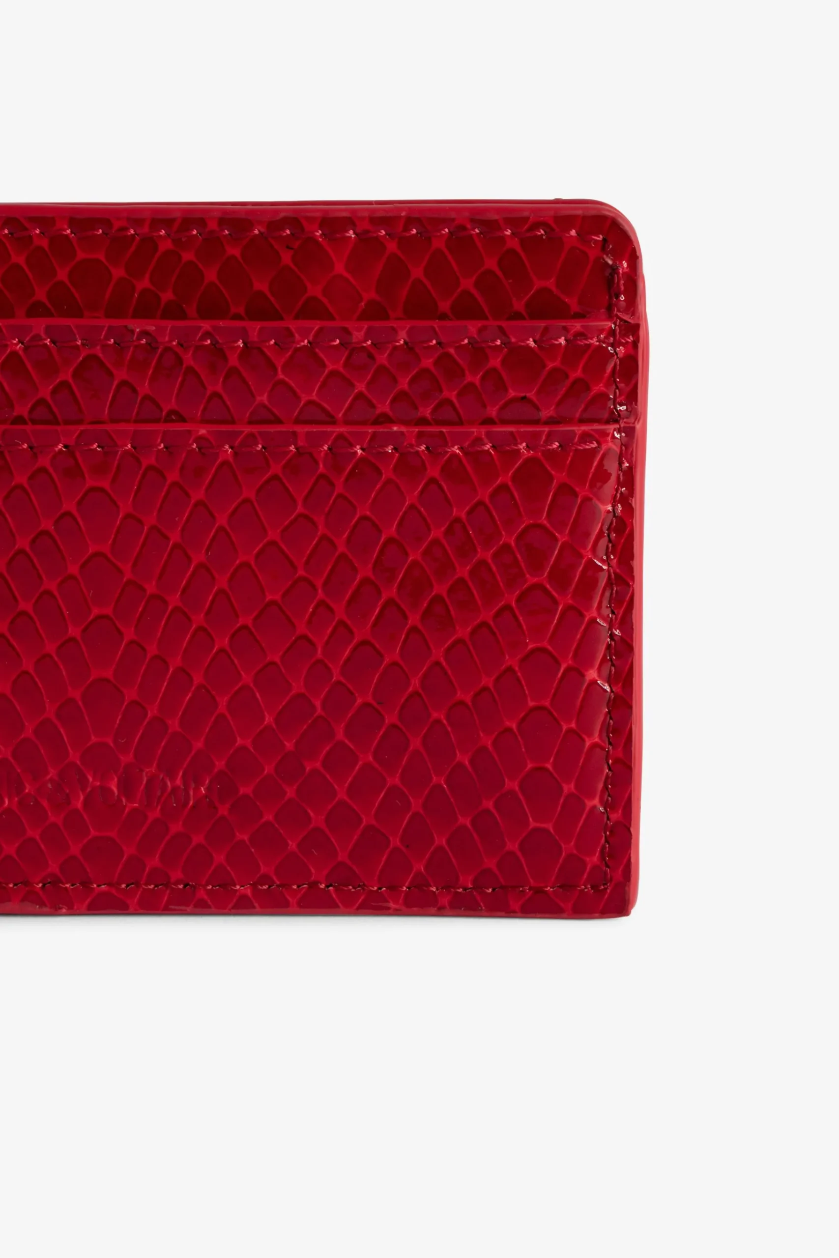 Portefeuilles Et Porte-Monnaie^Zadig & Voltaire Porte-Cartes En Relief Sauvage Brillant Zv Pass