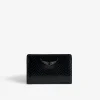 Portefeuilles Et Porte-Monnaie^Zadig & Voltaire Porte-Cartes En Relief Sauvage Brillant Zv Pass
