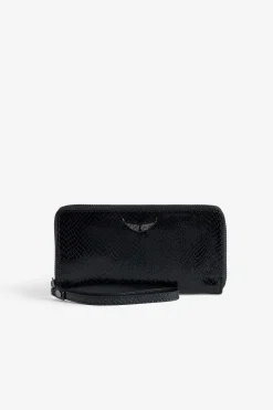Portefeuilles Et Porte-Monnaie^Zadig & Voltaire Portefeuille Compagnon Glossy Wild Embosse