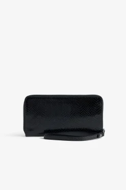 Portefeuilles Et Porte-Monnaie^Zadig & Voltaire Portefeuille Compagnon Glossy Wild Embosse