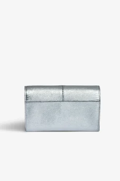 Portefeuilles Et Porte-Monnaie^Zadig & Voltaire Portefeuille Metallise Gaufre Borderline
