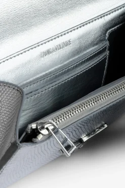 Portefeuilles Et Porte-Monnaie^Zadig & Voltaire Portefeuille Metallise Gaufre Borderline