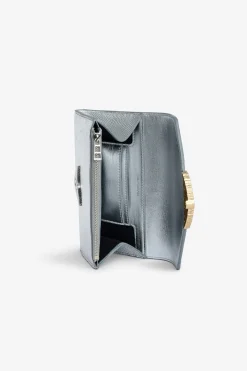 Portefeuilles Et Porte-Monnaie^Zadig & Voltaire Portefeuille Metallise Gaufre Borderline