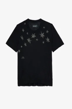 Pulls Et Gilets^Zadig & Voltaire Pull Cachemire Ida Etoiles Strass