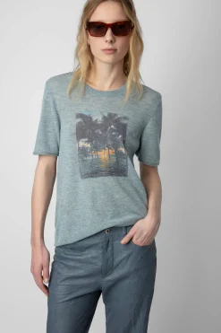 Pulls Et Gilets^Zadig & Voltaire Pull En Cachemire A Imprime Photo Ida