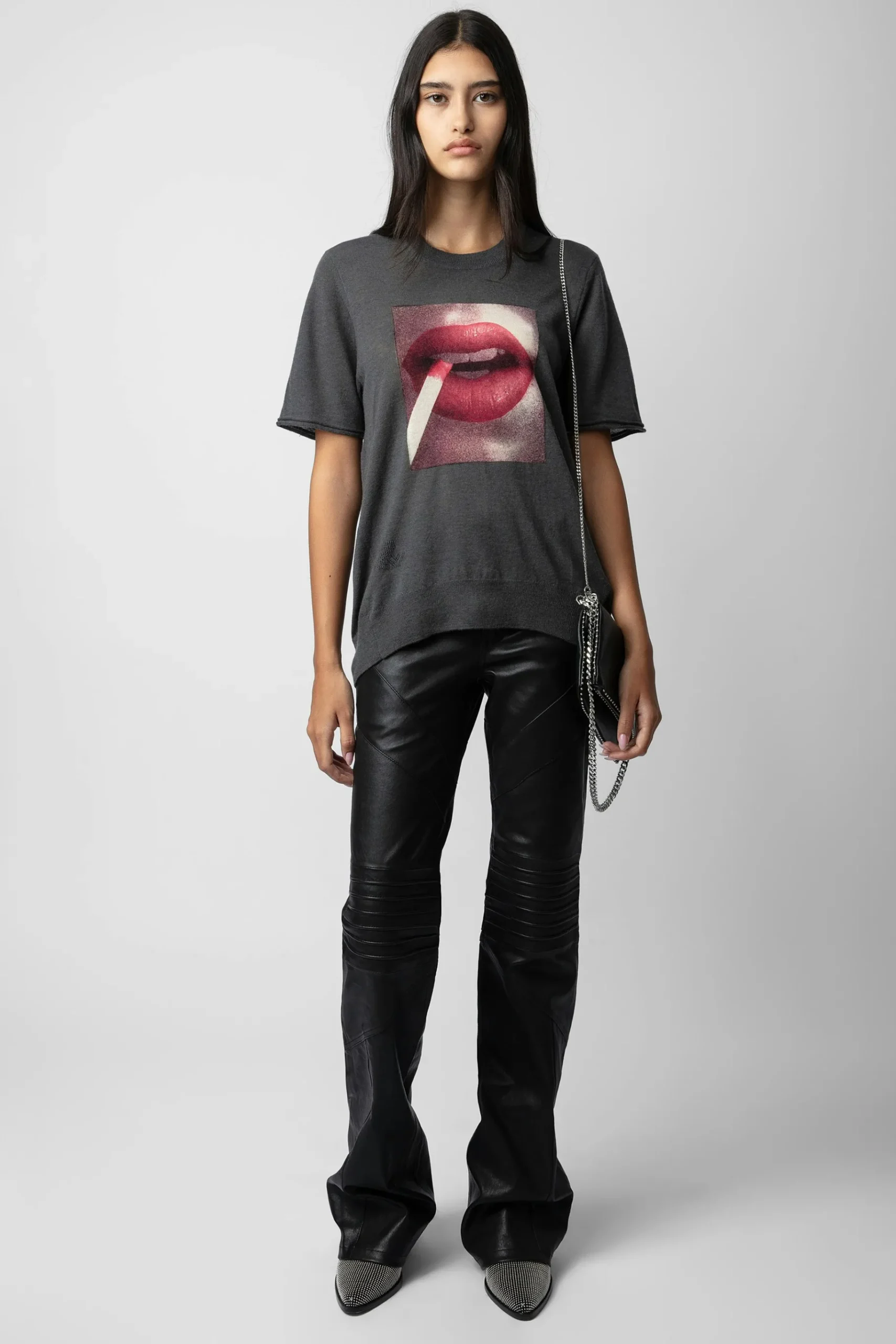 Pulls Et Gilets^Zadig & Voltaire Pull En Cachemire A Imprime Photo Ida