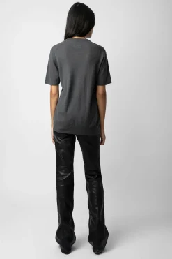 Pulls Et Gilets^Zadig & Voltaire Pull En Cachemire A Imprime Photo Ida