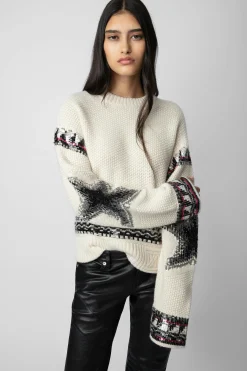 Pulls Et Gilets^Zadig & Voltaire Pull En Cachemire A Paillettes Kanson