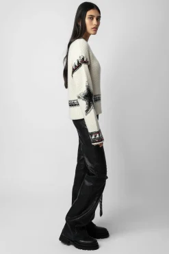 Pulls Et Gilets^Zadig & Voltaire Pull En Cachemire A Paillettes Kanson