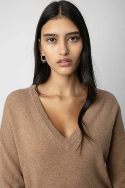 Pulls Et Gilets^Zadig & Voltaire Pull En Cachemire A Patch Vivi