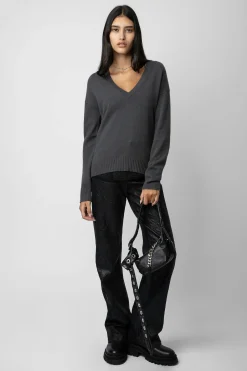 Pulls Et Gilets^Zadig & Voltaire Pull En Cachemire A Patch Vivi