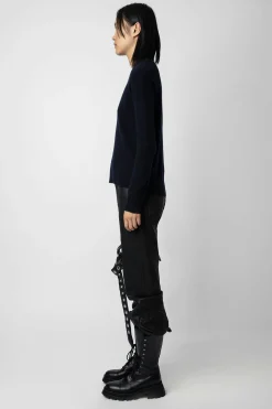 Pulls Et Gilets^Zadig & Voltaire Pull En Cachemire A Patch Cici