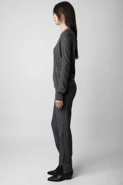 Pulls Et Gilets^Zadig & Voltaire Pull En Cachemire A Strass Elya