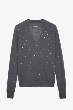 Pulls Et Gilets^Zadig & Voltaire Pull En Cachemire A Strass Elya