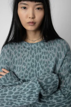 Pulls Et Gilets^Zadig & Voltaire Pull En Cachemire Leopard Markus