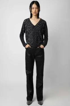 Pulls Et Gilets^Zadig & Voltaire Pull En Cachemire Leopard Brumy