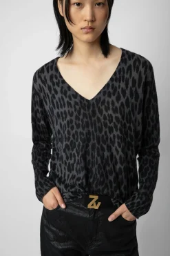 Pulls Et Gilets^Zadig & Voltaire Pull En Cachemire Leopard Brumy