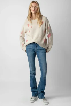 Pulls Et Gilets^Zadig & Voltaire Pull En Cachemire Markus Heart