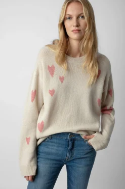 Pulls Et Gilets^Zadig & Voltaire Pull En Cachemire Markus Heart